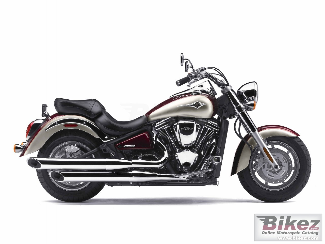 Big Kawasaki vulcan 2000 classic picture and wallpaper from Bikez.com